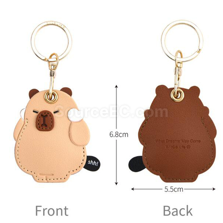 禮品訂造動物迷你卡套鑰匙扣紀念品