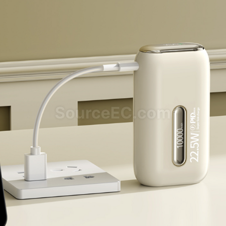 禮品訂造3c認證自帶線快充行動電源紀念品