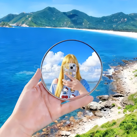 禮品訂造旅拍神器吧唧鏡子紀念品