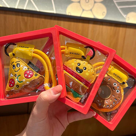 禮品訂造甜甜圈鑰匙扣紀念品
