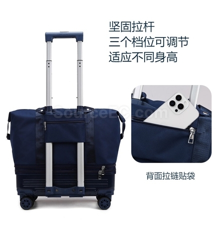 禮品訂造大容量滑輪旅行李收納袋紀念品