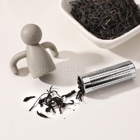 禮品訂造創意不銹鋼掛壁式泡茶濾紀念品