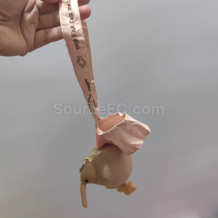 禮品訂造3D毛絨公仔收納手提杯套紀念品