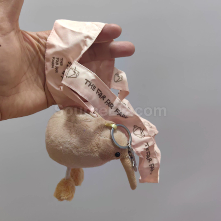 禮品訂造3D毛絨公仔收納手提杯套紀念品