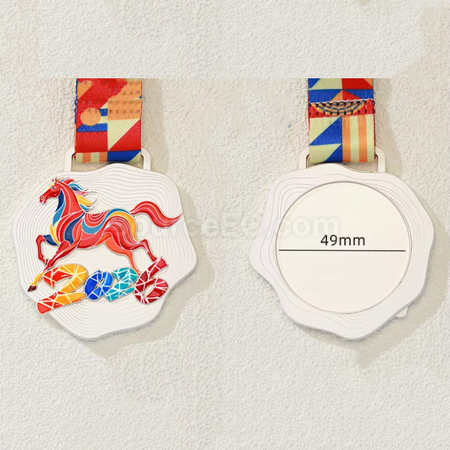 禮品訂造馬年金屬獎牌紀念品