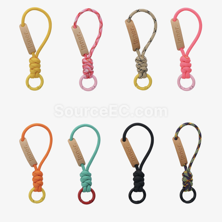禮品訂造牛皮掛繩鑰匙扣紀念品