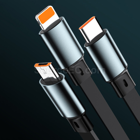 禮品訂造伸縮竹木充電線紀念品