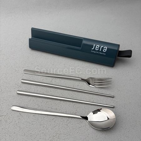 便攜可重用餐具 | 筷子套裝 | 環保餐具套裝 | 環保棉袋木製餐具套裝 | 不銹鋼環保餐具