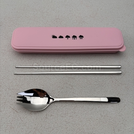 便攜可重用餐具 | 筷子套裝 | 環保餐具套裝 | 環保棉袋木製餐具套裝 | 不銹鋼環保餐具