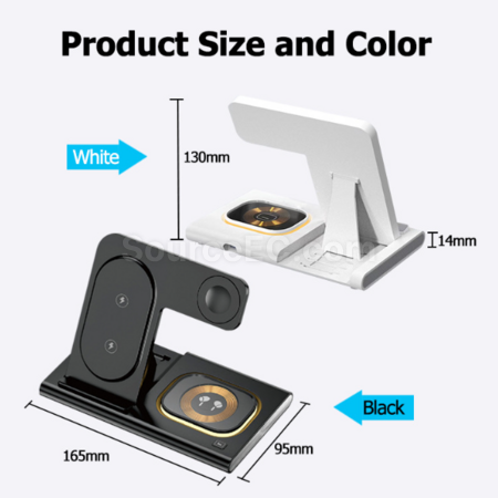 禮品訂造三合一磁吸無線充紀念品