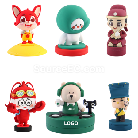 禮品訂造訂製立體公仔印章紀念品