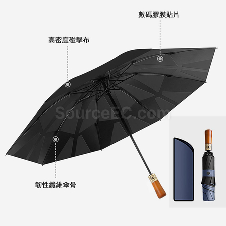 禮品訂造快速收納折傘紀念品