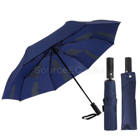 禮品訂造三摺自動8k易收雨傘紀念品