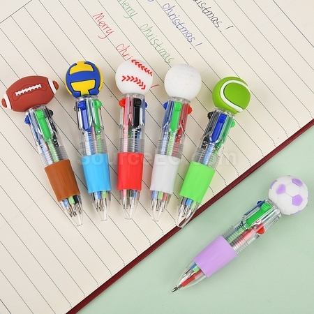 創意球形四色筆