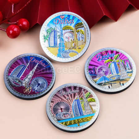 禮品訂造訂製鋁箔風景冰箱貼紀念品