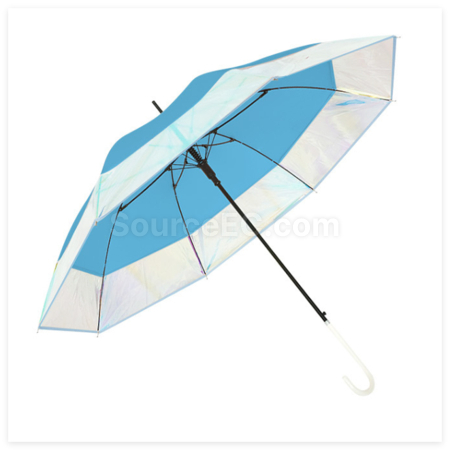 禮品訂造極光鐳射幻彩雨傘紀念品