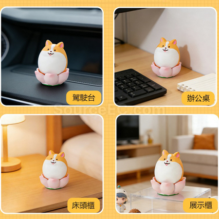 禮品訂造學會看淡轉轉樂樹脂擺飾紀念品