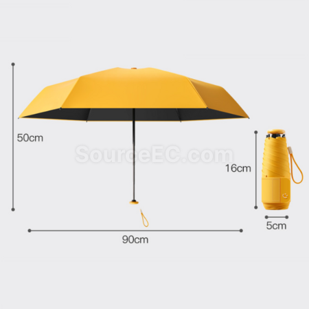 禮品訂造Mini晴雨兩用傘紀念品