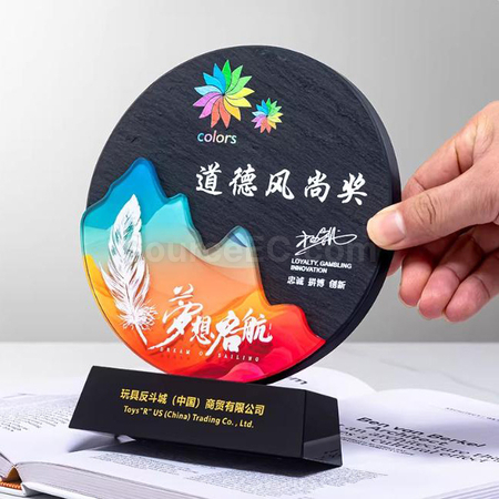 禮品訂造水晶獎座紀念品