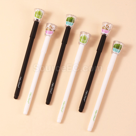 禮品訂造迷你盆栽長草筆紀念品