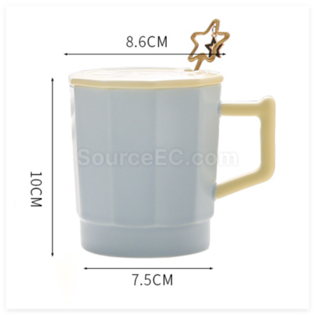 禮品訂造撞色陶瓷杯紀念品
