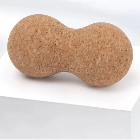 禮品訂造軟木瑜伽花生筋膜球紀念品