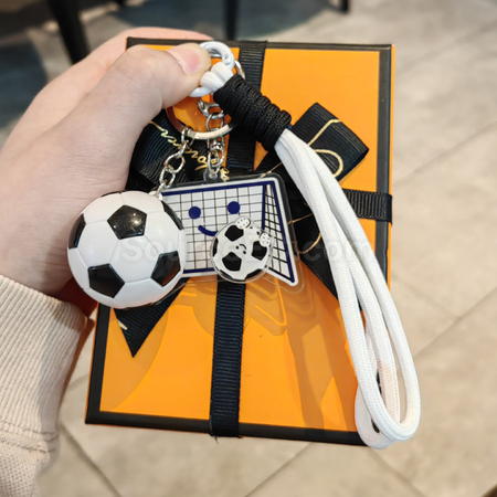 禮品訂造旋轉球類減壓鑰匙圈掛件紀念品
