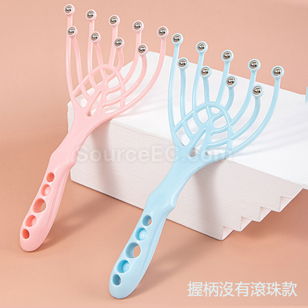 禮品訂造九爪滾珠頭部按摩器紀念品