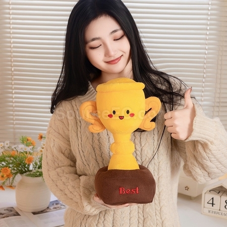 禮品訂造獎座毛絨公仔紀念品
