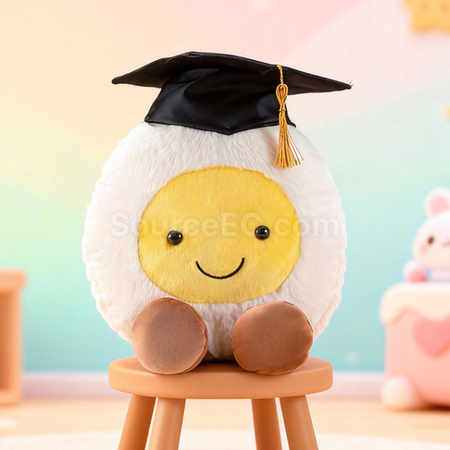 禮品訂造畢業博士蛋公仔紀念品