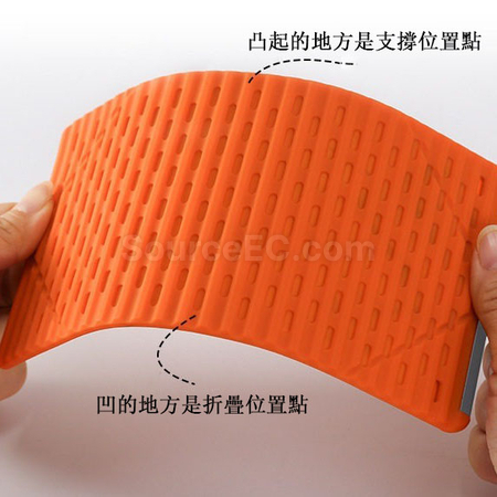 禮品訂造柔性矽膠變形手機支架紀念品