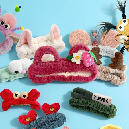 禮品訂造毛絨髮帶可客製化紀念品