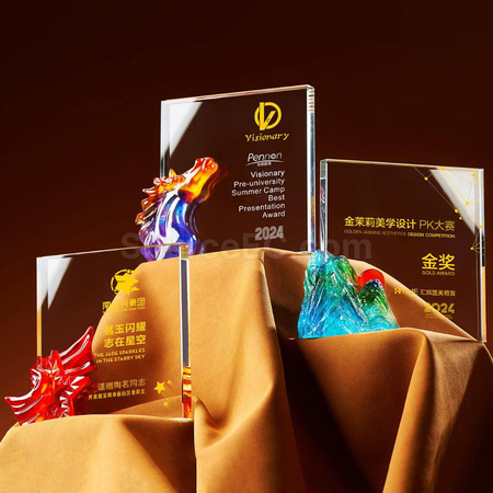 禮品訂造水晶獎座紀念品