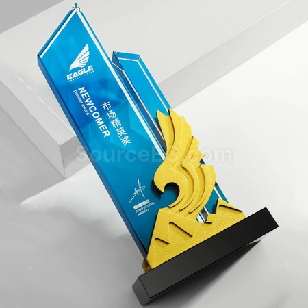 禮品訂造水晶獎座紀念品