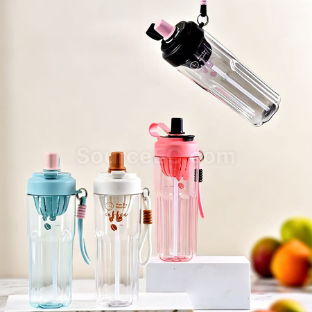 禮品訂造雙飲吸管廣告杯紀念品