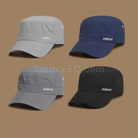 禮品訂造速乾平頂帽紀念品