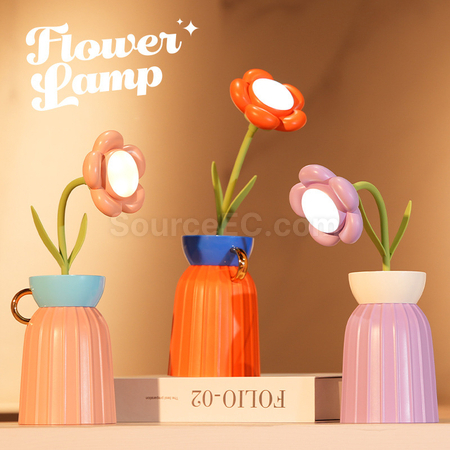 禮品訂造花朵檯燈擺件紀念品