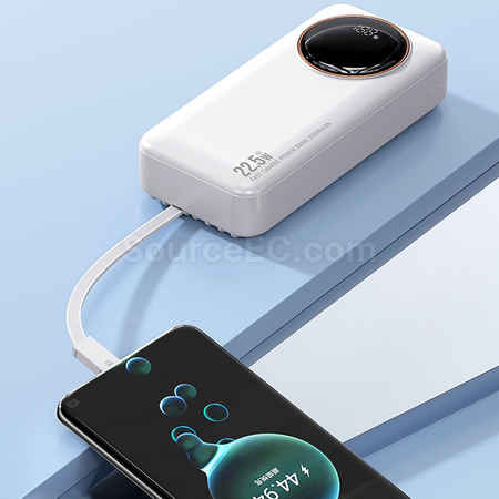 禮品訂造3C認證帶線移動電源紀念品