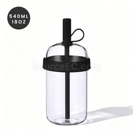 禮品訂造Tritan吸管杯奶茶杯紀念品