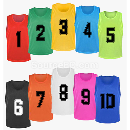 禮品訂造網眼速乾背心籃球服/足球訓練背心紀念品