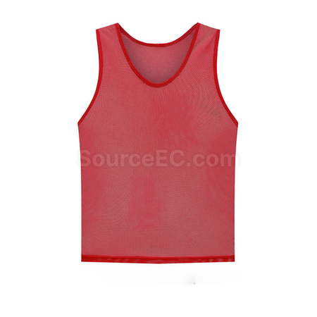禮品訂造網眼速乾背心籃球服/足球訓練背心紀念品