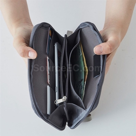 禮品訂造尼龍旅行護照證件收納包紀念品