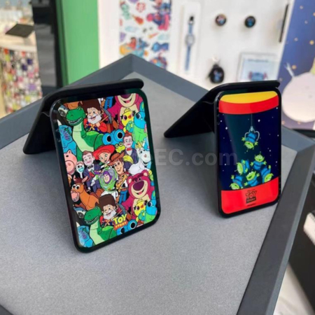 禮品訂造啪嗒磁吸可折疊支架卡包紀念品