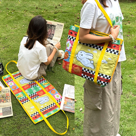 手提袋野餐墊
