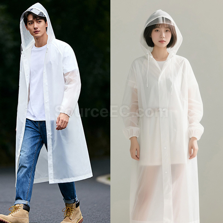 禮品訂造附帽簷EVA雨衣紀念品