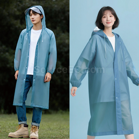 禮品訂造附帽簷EVA雨衣紀念品