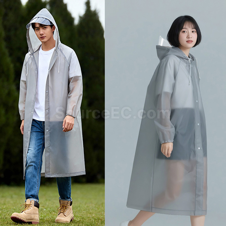 禮品訂造附帽簷EVA雨衣紀念品