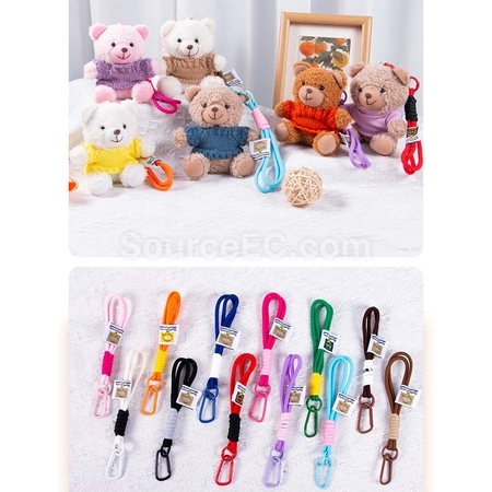 禮品訂造泰迪熊公仔鑰匙扣紀念品