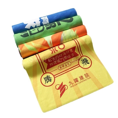 禮品訂造熱轉印應援毛巾紀念品