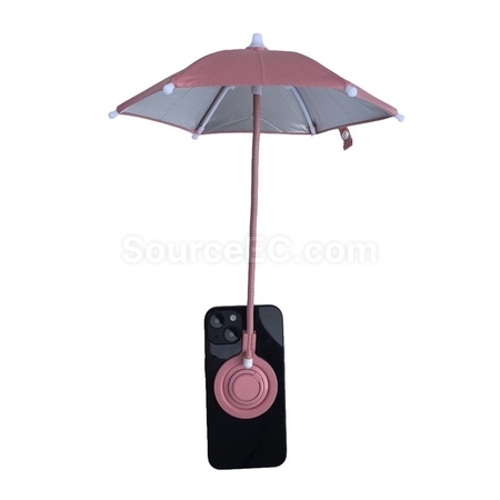 禮品訂造Magsafe迷你磁吸伸縮手機傘支架紀念品